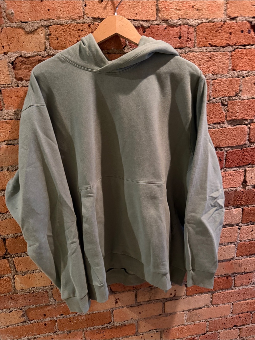 Lulu Men's Steady State Green Hoodie Sweatshirt